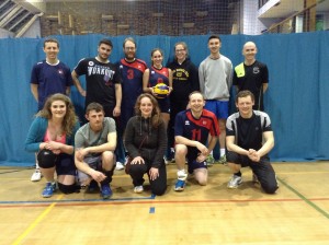 Amelia (centre) with some of her Bury Bobcats clubmates.